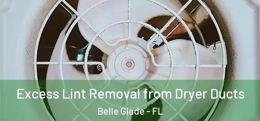 Excess Lint Removal from Dryer Ducts Belle Glade - FL