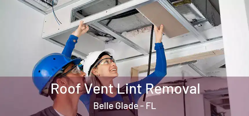 Roof Vent Lint Removal Belle Glade - FL